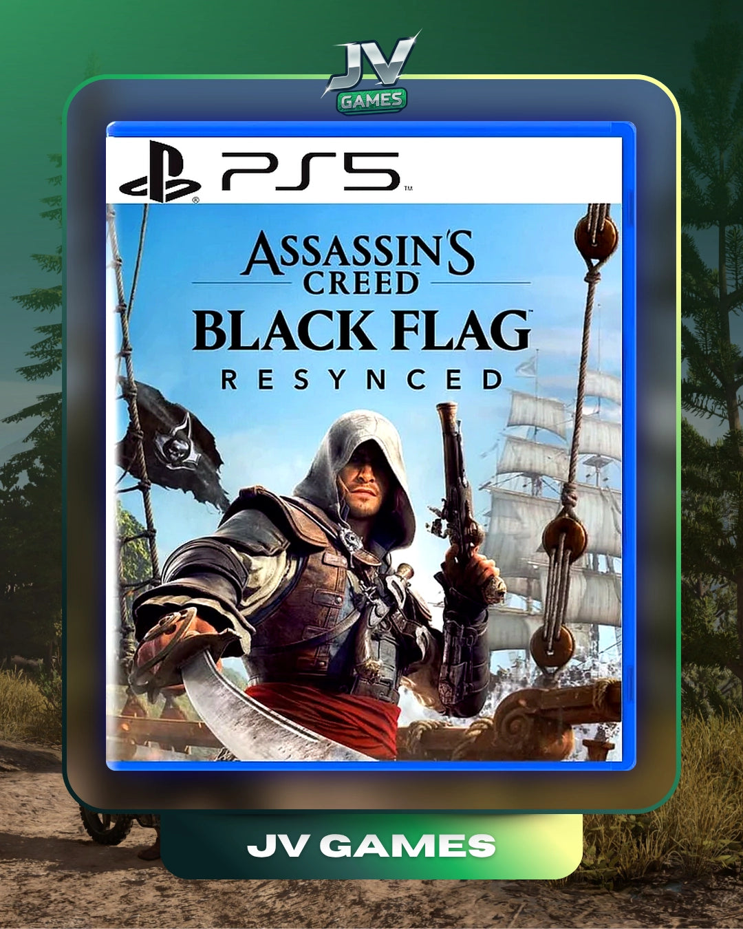 ASSASSIN'S CREED BLACK FLAG RESYNCED PARA PS5