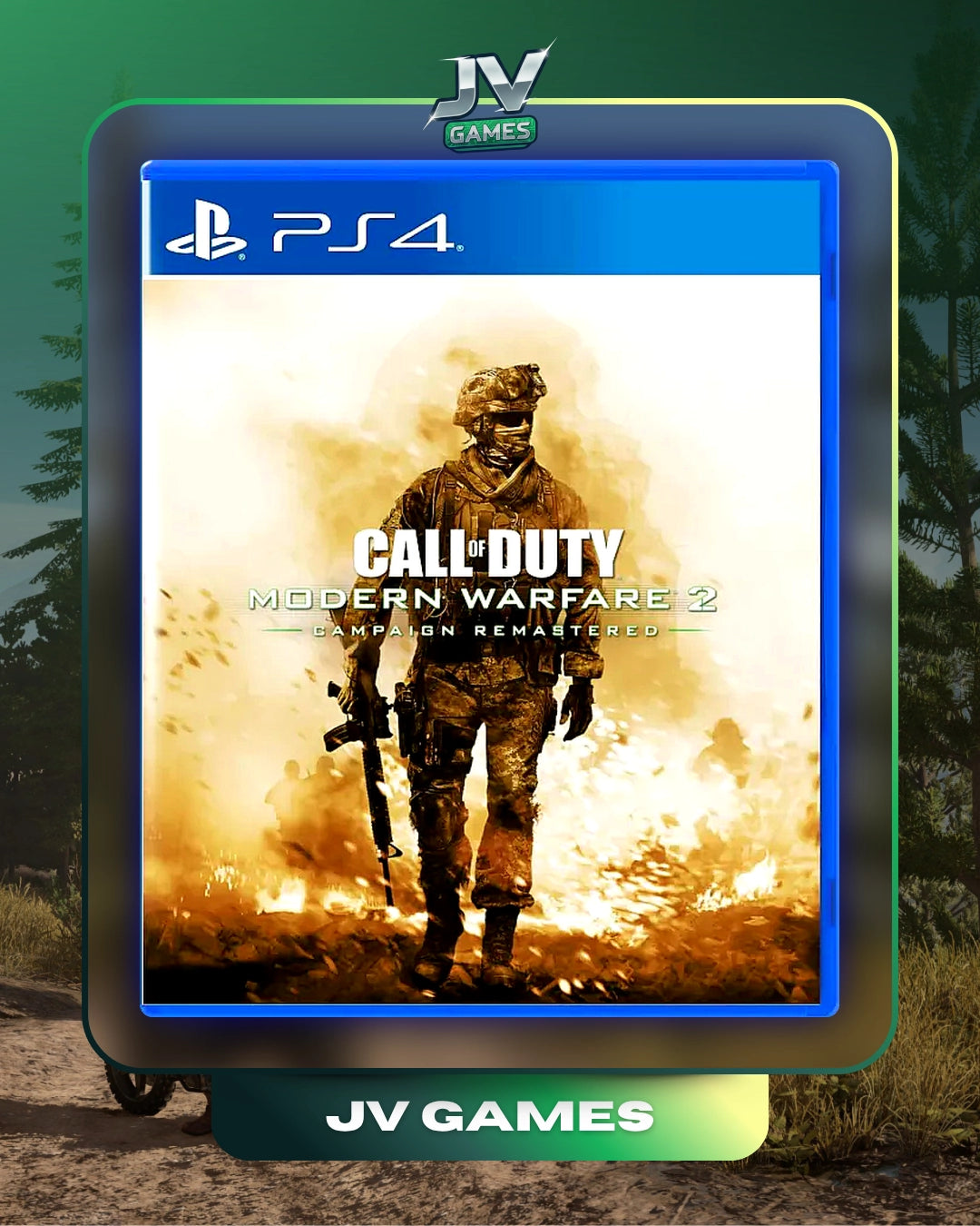 CALL OF DUTY MODERN WARFARE 2 CAMPAIGN REMASTERED PARA PS4
