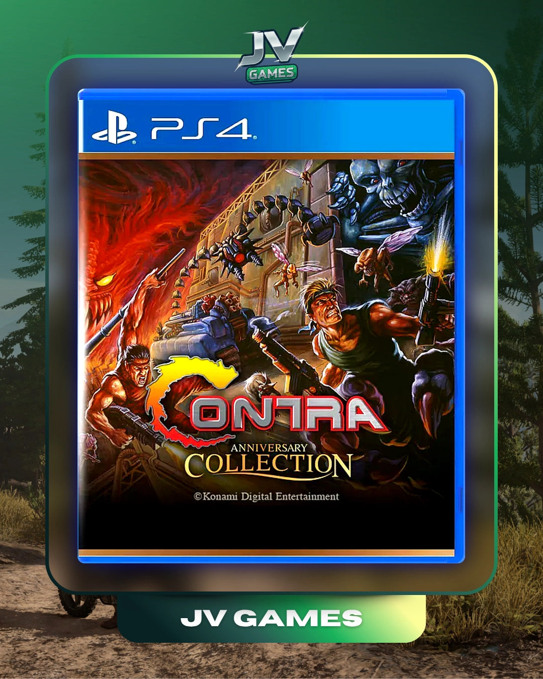CONTRA ANNIVERSARY COLLECTION PARA PS4