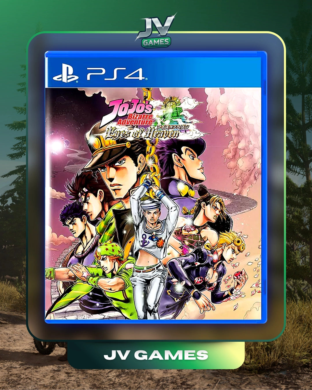 JOJO'S BIZARRE ADVENTURE EYES OF HEAVEN BUNDLE PARA PS4
