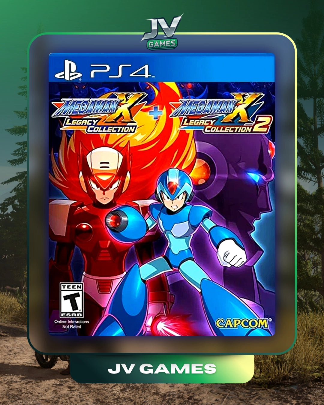 MEGA MAN X LEGACY COLLECTION 1 + 2 PARA PS4