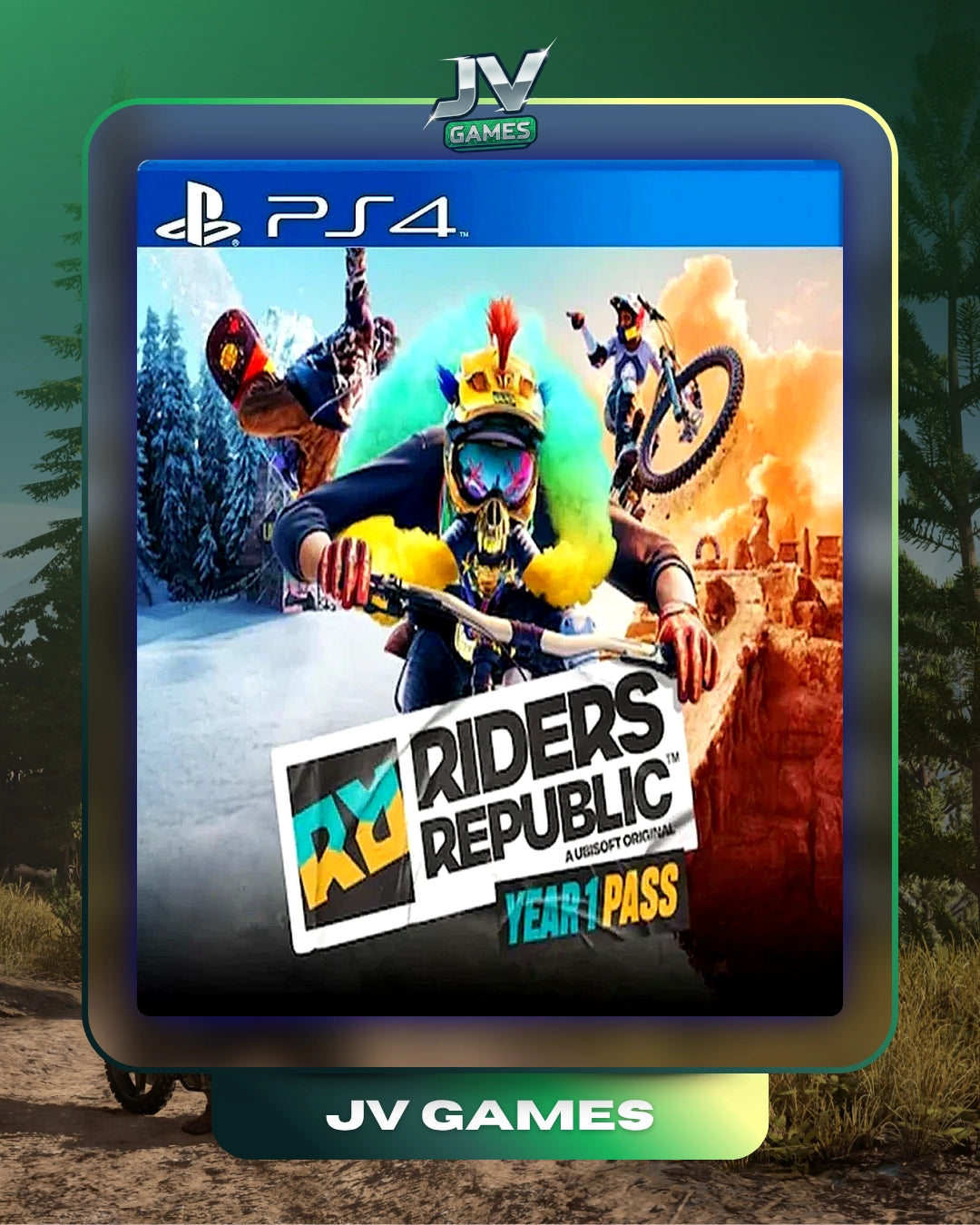 RIDERS REPUBLIC PARA PS4