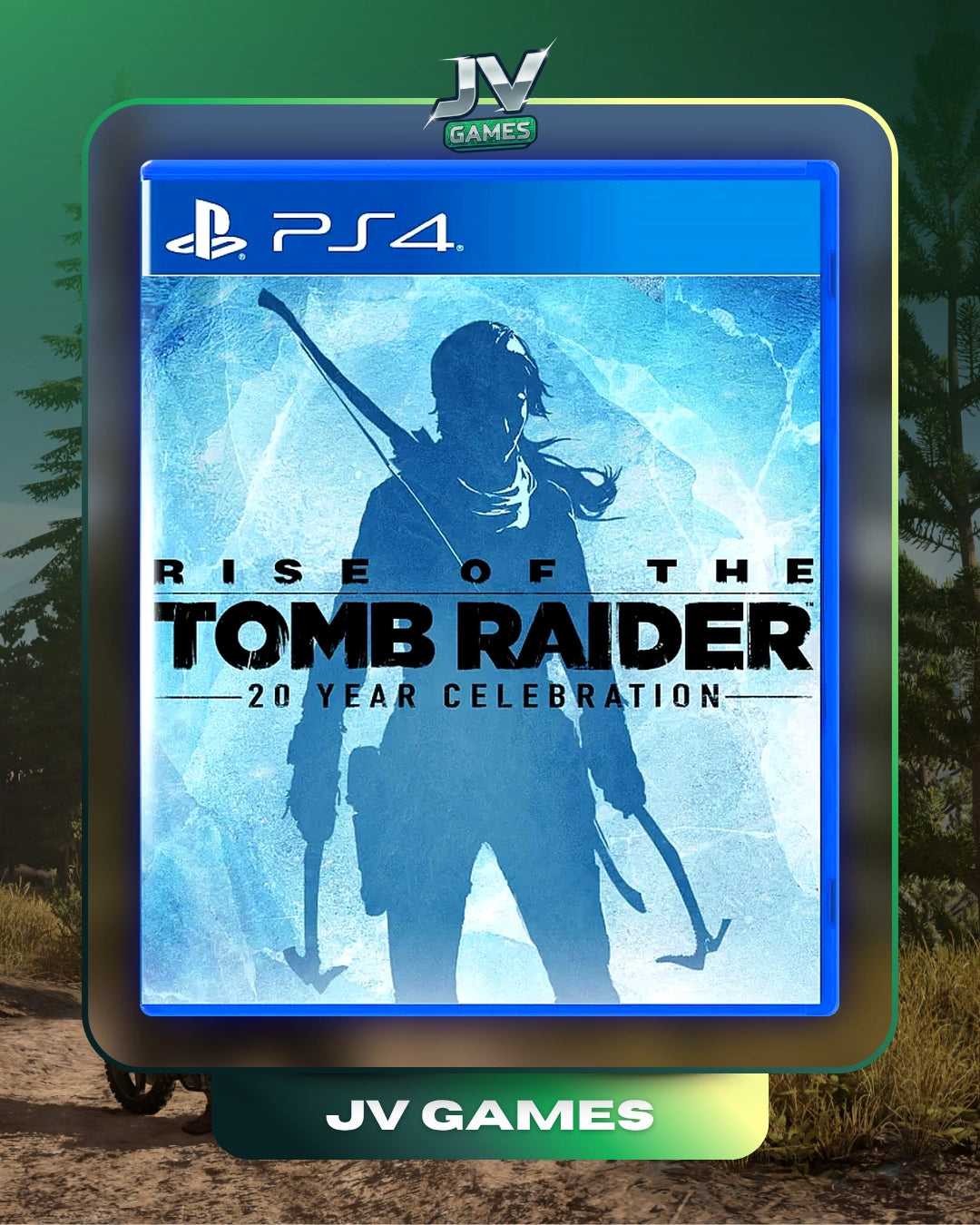 RISE OF THE TOMB RAIDER COMEMORAÇÃO DE 20 ANOS PARA PS4