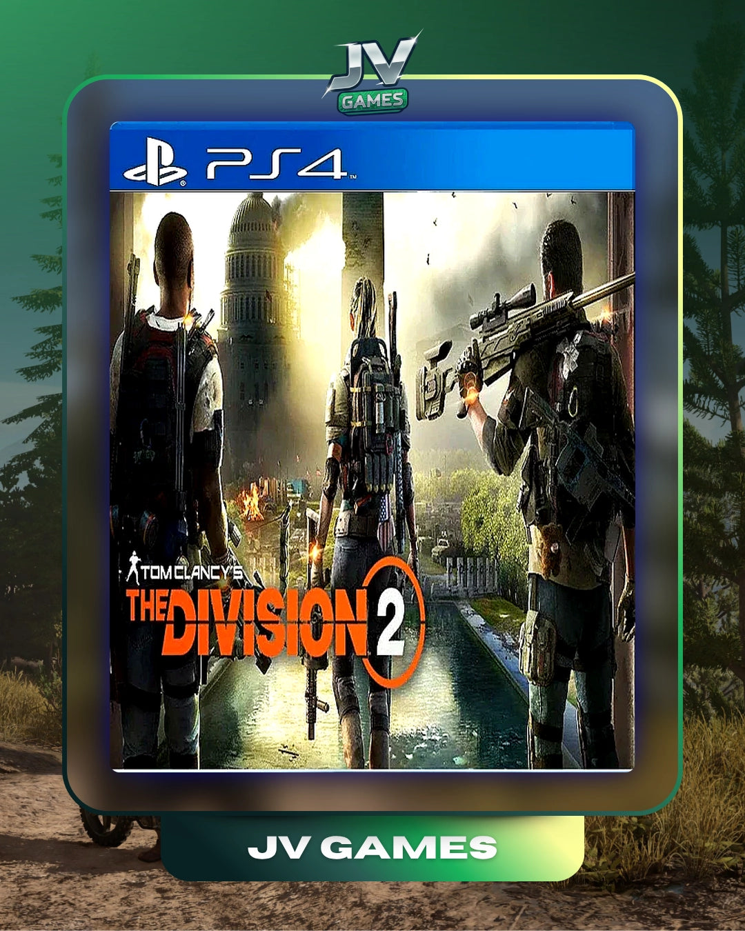 TOM CLANCYS THE DIVISION 2 PARA PS4