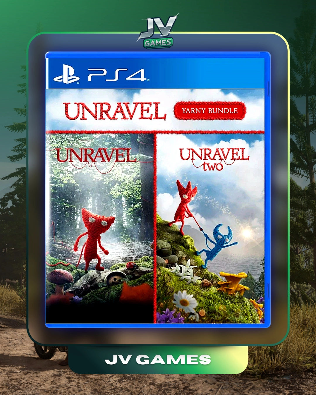 UNRAVEL YARNY CONJUNTO PARA PS4