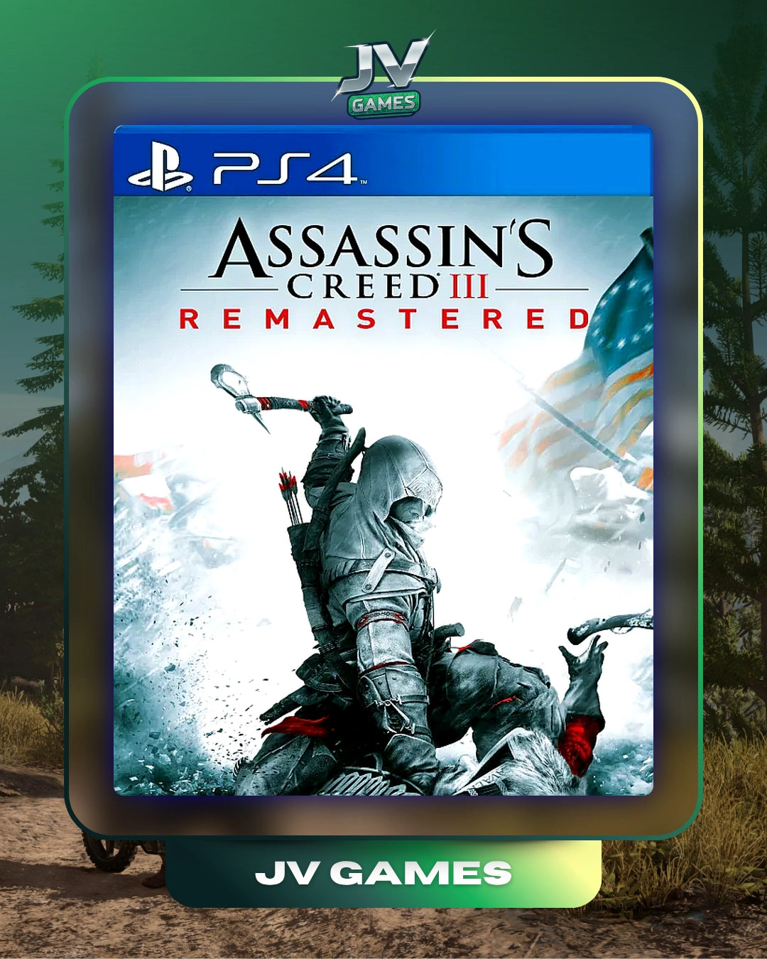 ASSASSIN'S CREED III: REMASTERED PARA PS4