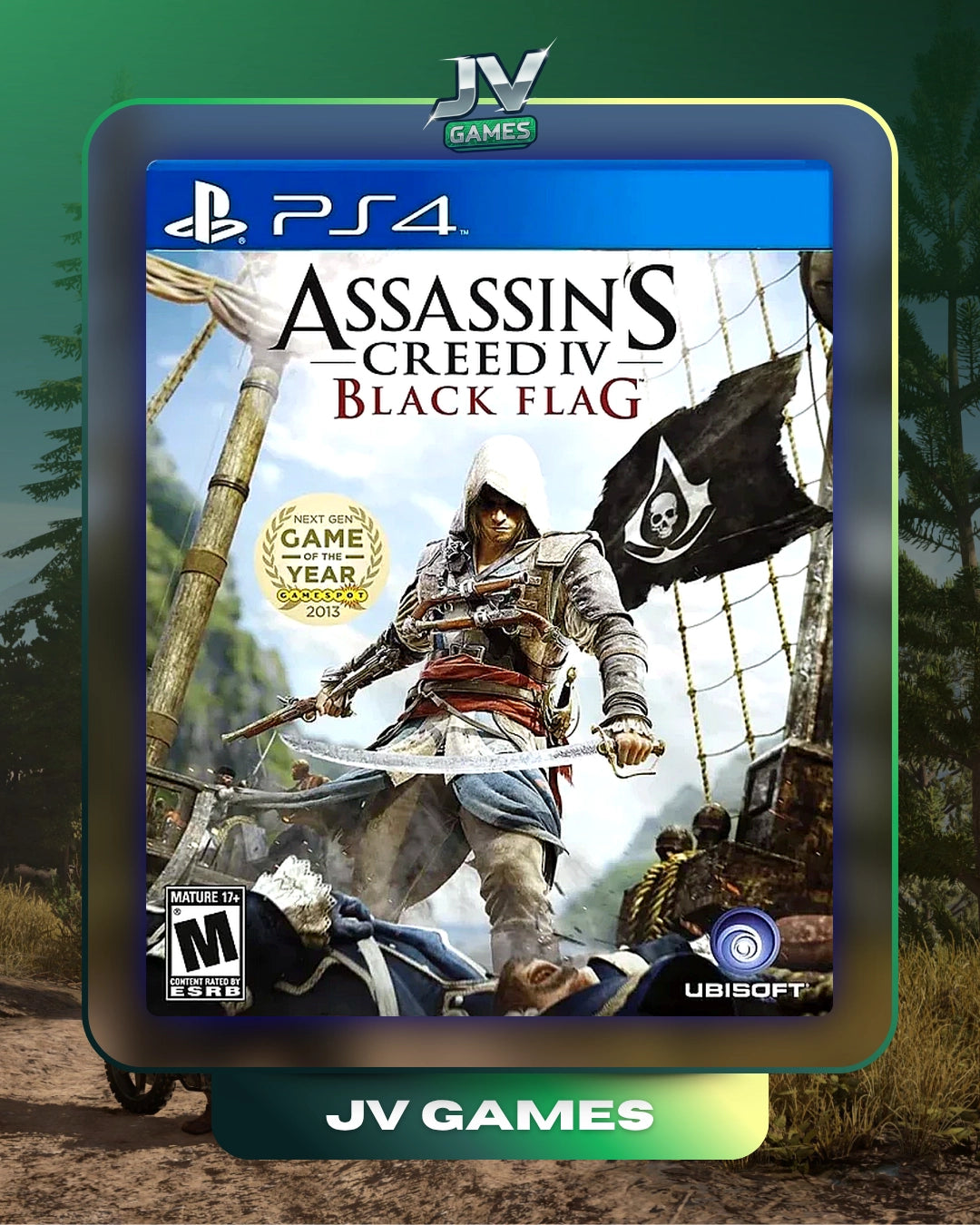 ASSASSIN’S CREED IV BLACK FLAG PARA PS4