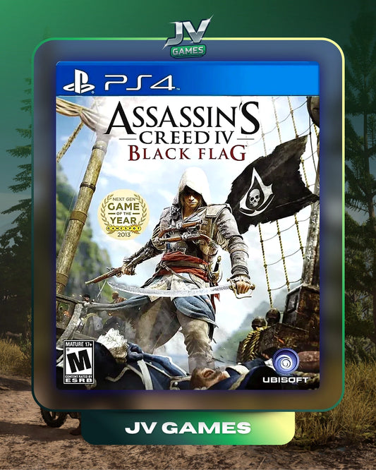 ASSASSIN’S CREED IV BLACK FLAG PARA PS4