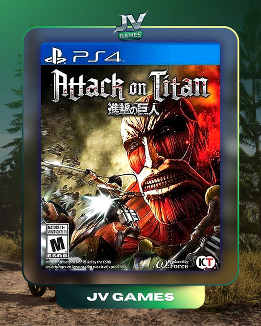 ATTACK ON TITAN PARA PS4
