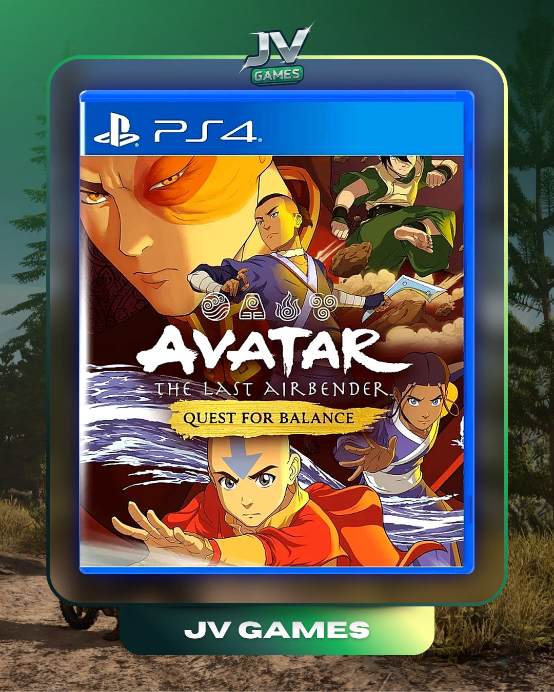 AVATAR THE LAST AIRBENDER: QUEST FOR BALANCE PARA PS4