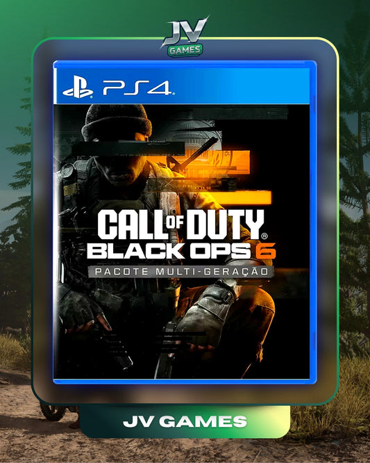 CALL OF DUTY: BLACK OPS 6 - PACOTE MULTIGERAÇÃO PARA PS4