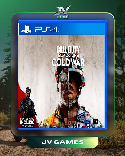 CALL OF DUTY BLACK OPS COLD WAR EDIÇÃO PADRÃO PARA PS4