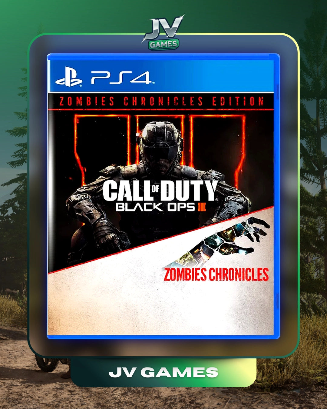 CALL OF DUTY BLACK OPS III - EDIÇÃO ZOMBIES CHRONICLES PARA PS4