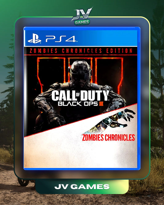 CALL OF DUTY BLACK OPS III - EDIÇÃO ZOMBIES CHRONICLES PARA PS4