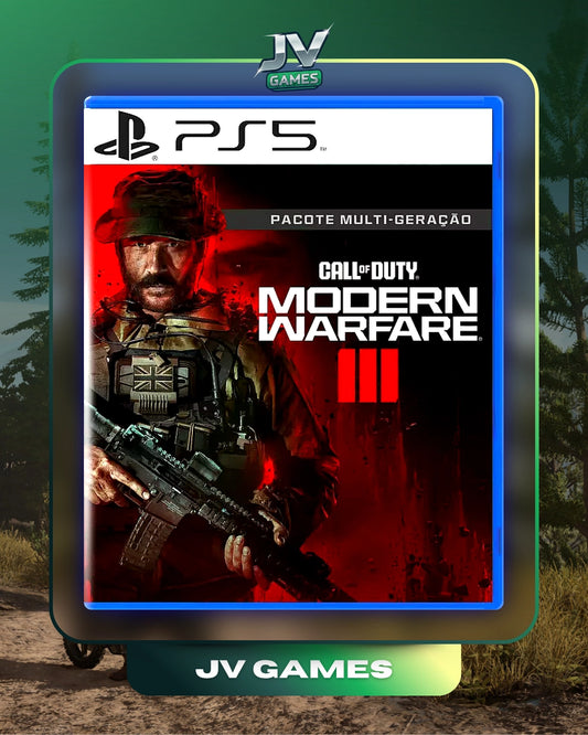 CALL OF DUTY MODERN WARFARE III - PACOTE MULTIGERAÇÃO PS5