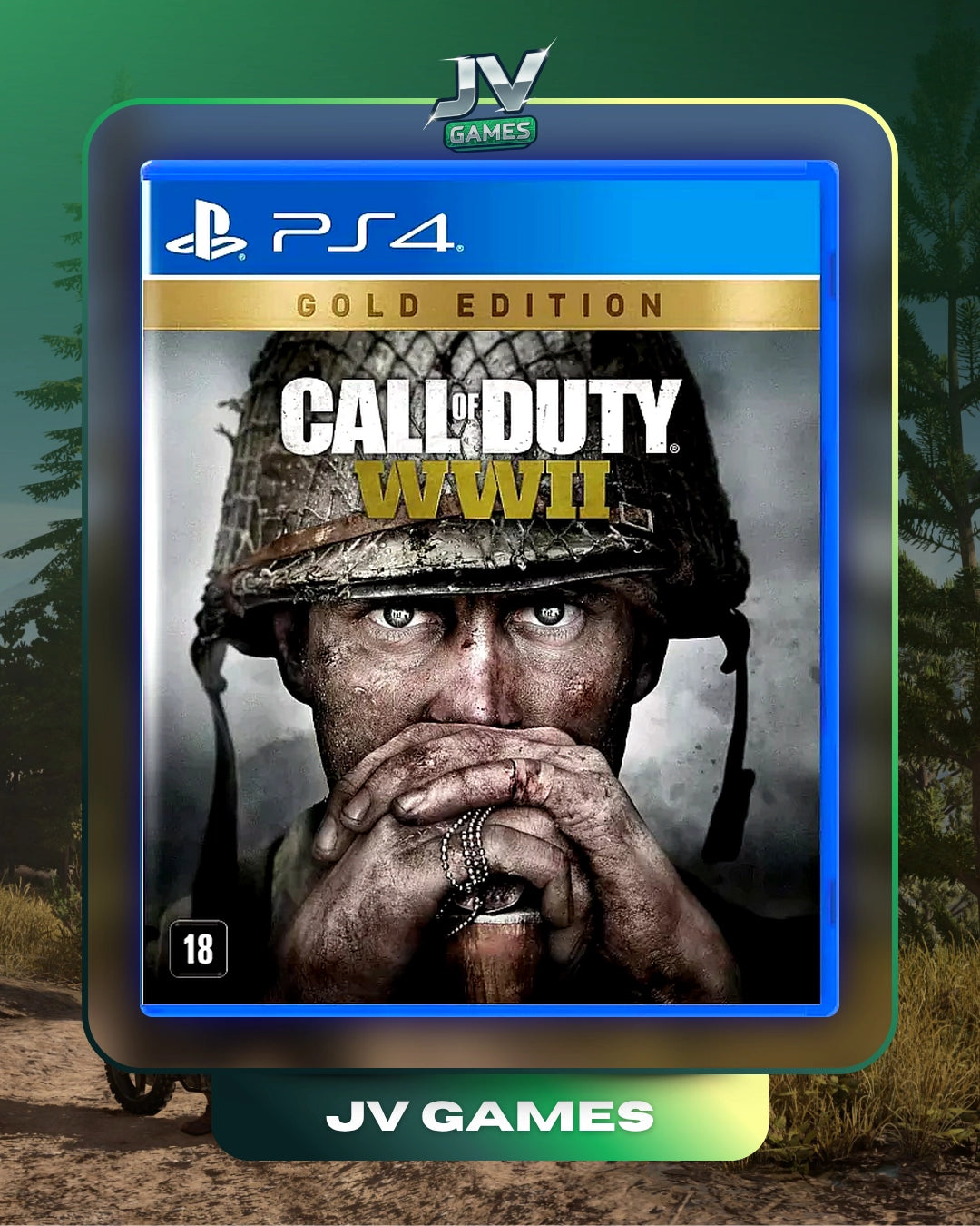 CALL OF DUTY WWII EDIÇÃO OURO PARA PS4