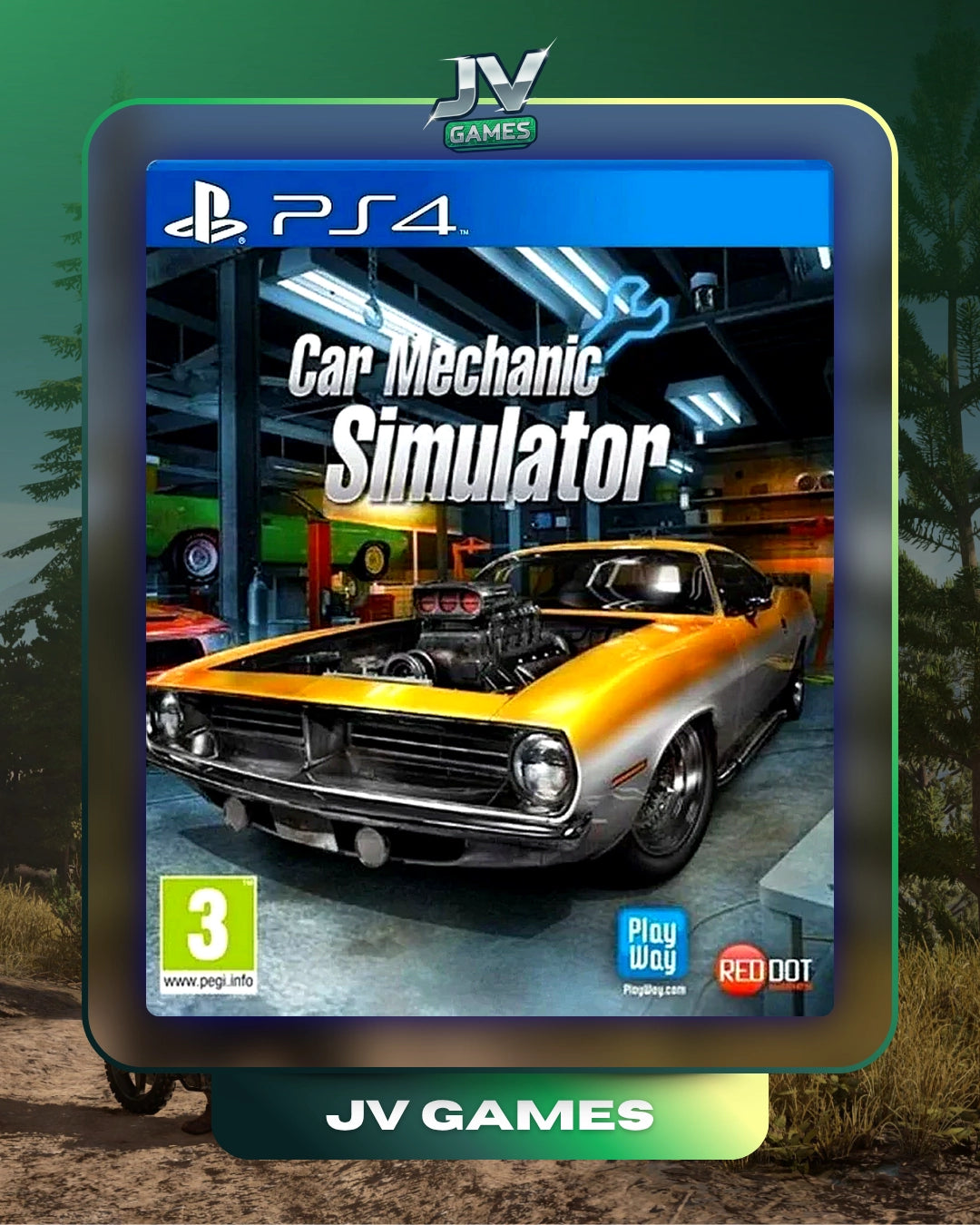 CAR MECHANIC SIMULATOR PARA PS4