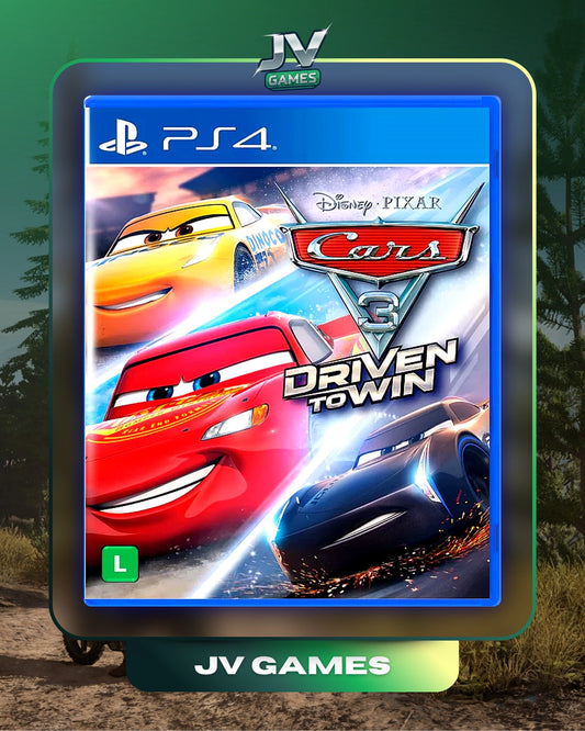 CARROS 3 CORRENDO PARA VENCER PARA PS4