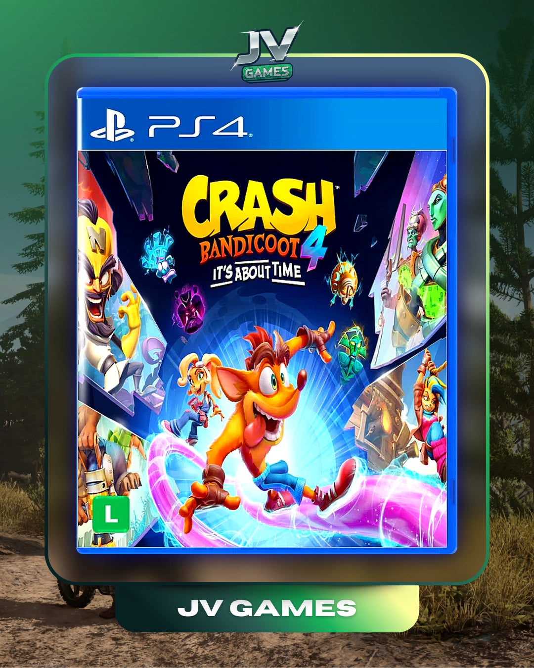 CRASH BANDICOOT 4 IT’S ABOUT TIME PARA PS4