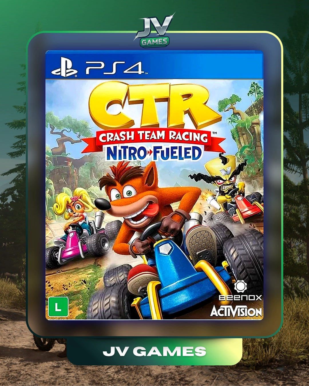 CRASH TEAM RACING NITRO-FUELED PARA PS4