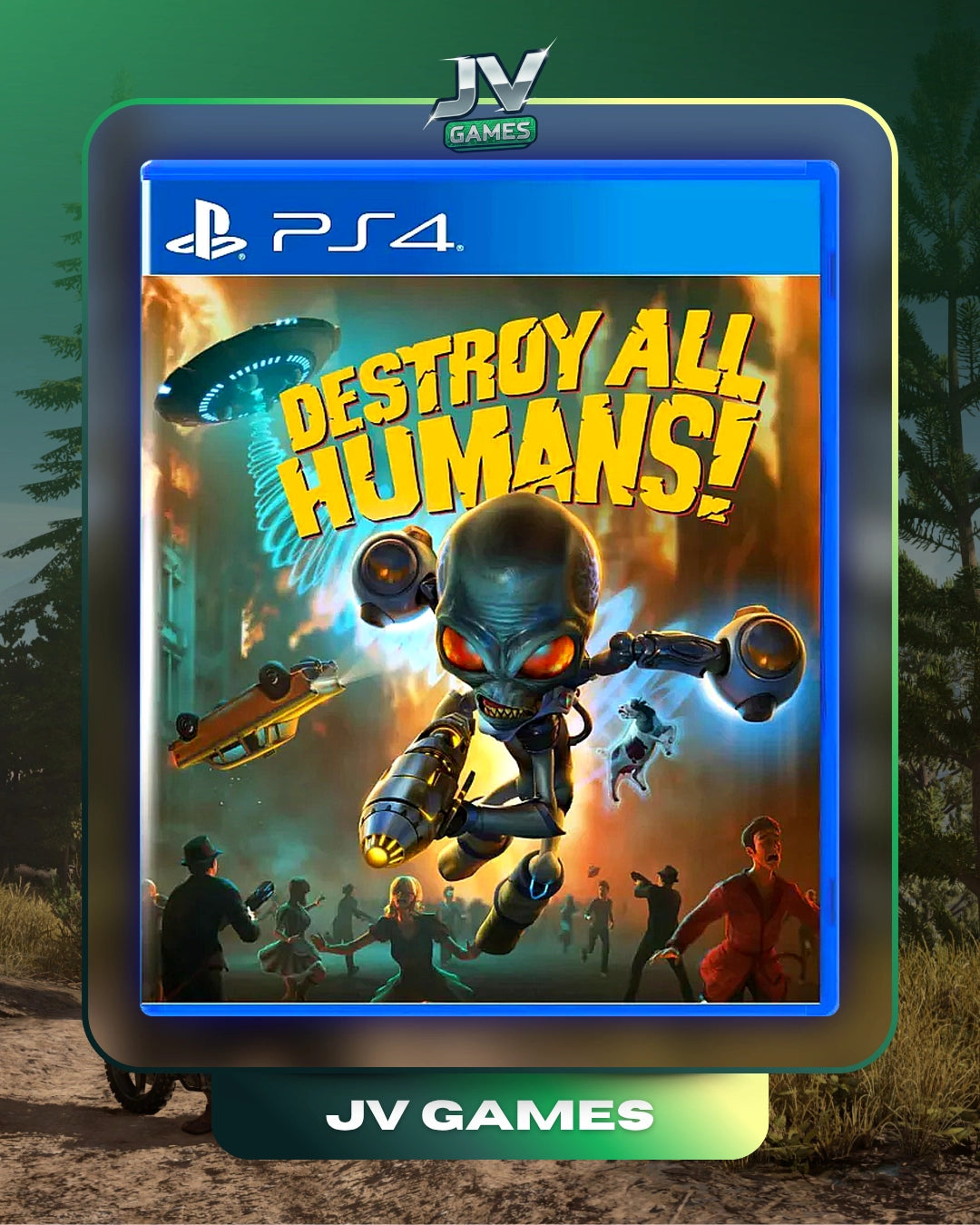DESTROY ALL HUMANS PARA PS4