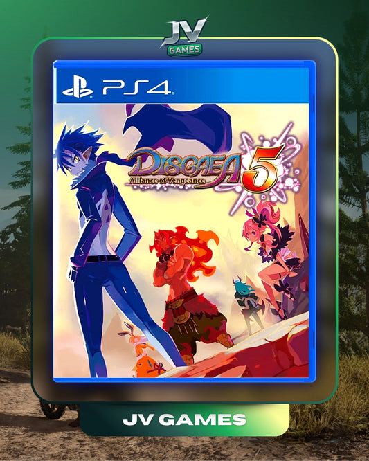 DISGAEA 5: ALLIANCE OF VENGEANCE PARA PS4