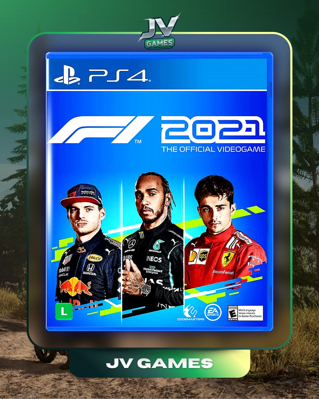 F1 2021 FORMULA 1 - 21 STANDARD EDITION PARA PS4