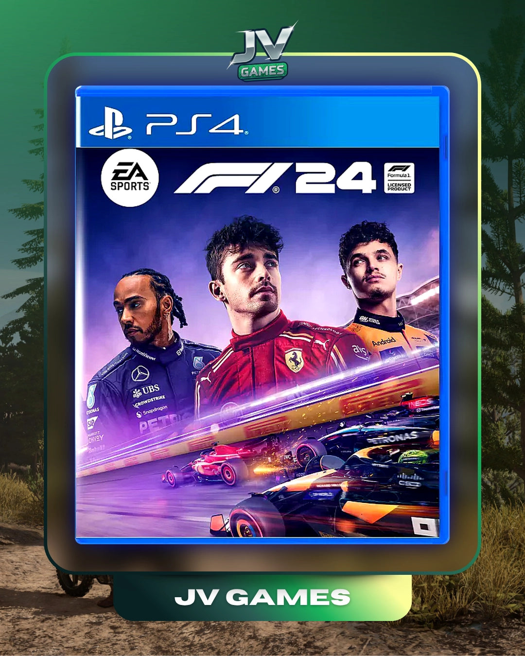 F1 24 FORMULA 1 - 2024 EDIÇÃO STANDARD PARA PS4