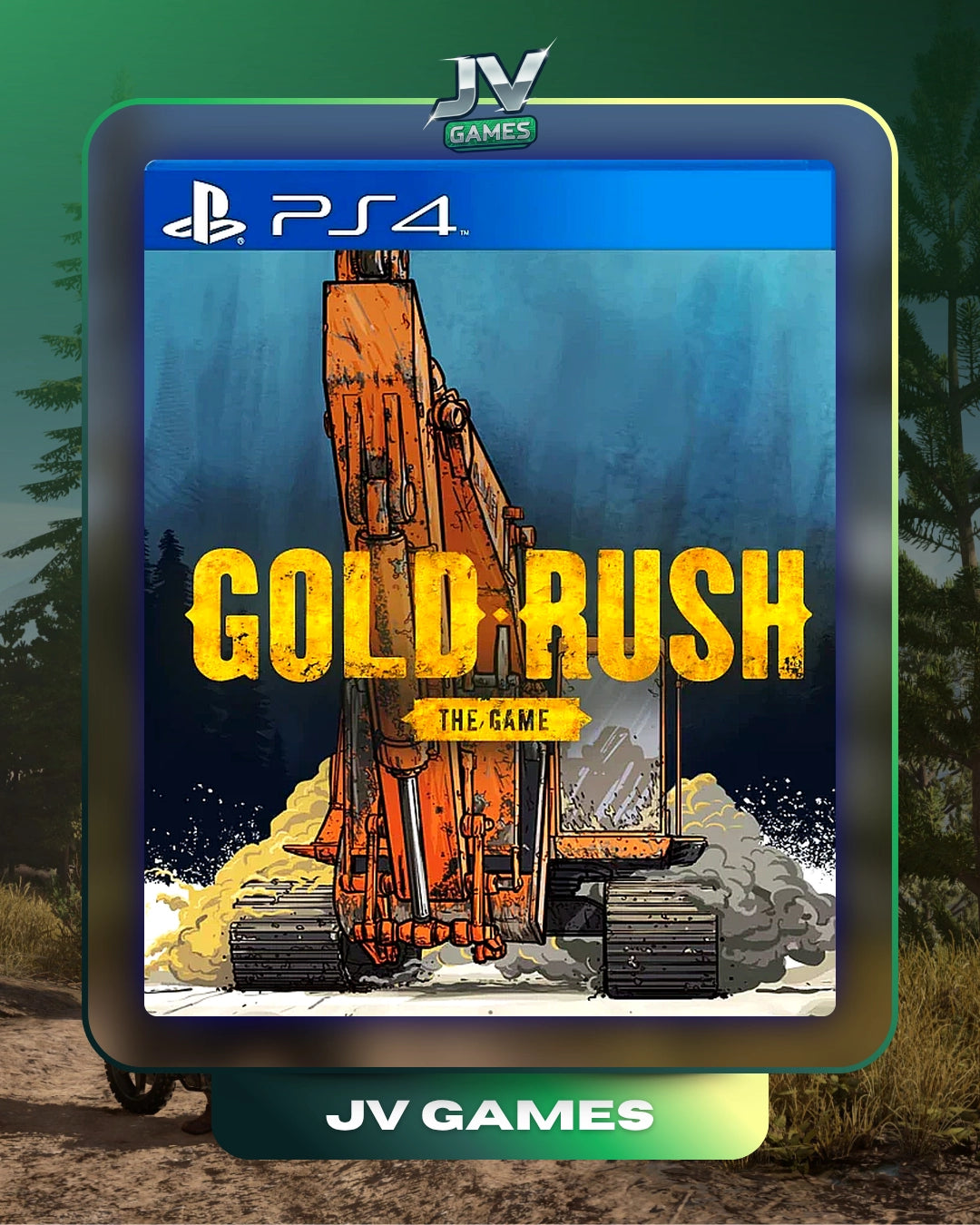 FEBRE DO OURO (GOLD RUSH: THE GAME) PARA PS4