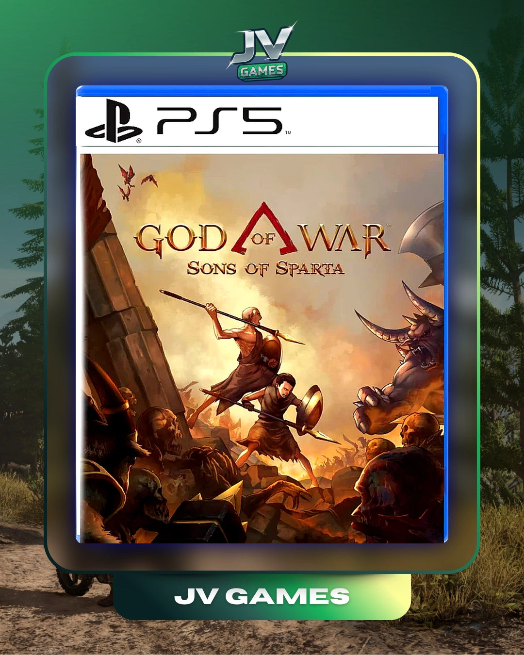 GOD OF WAR SONS OF SPARTA PARA PS5