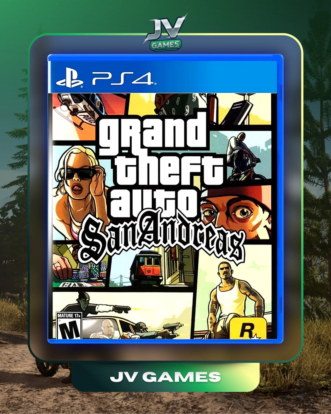 GRAND THEFT AUTO SAN ANDREAS PARA GTA PS4