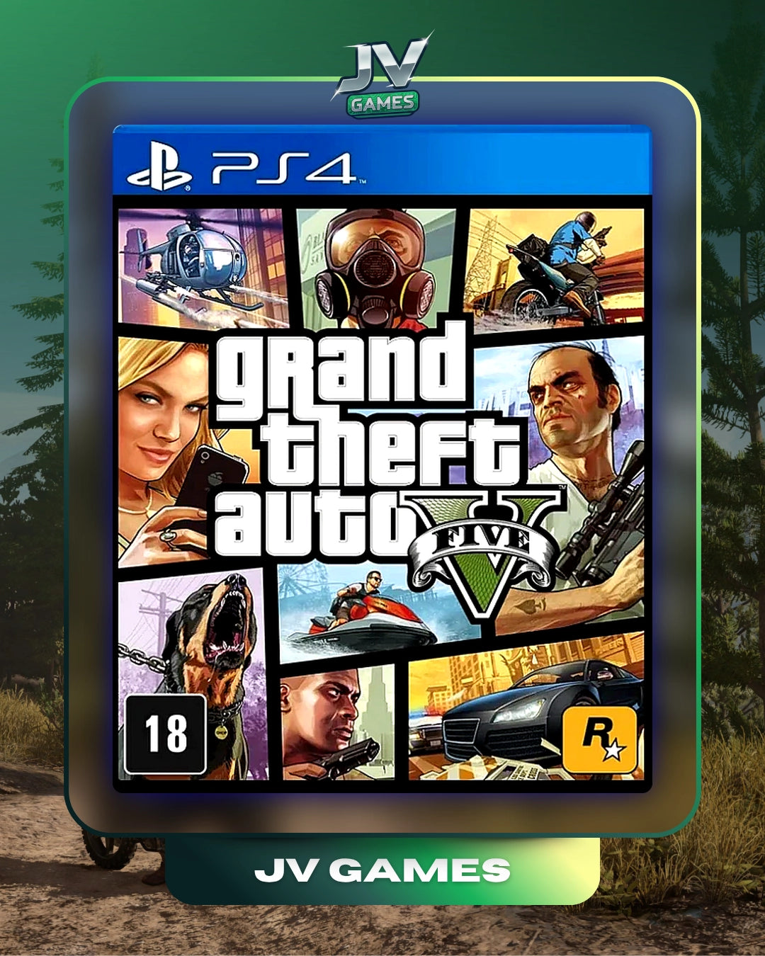 GRAND THEFT AUTO V PARA GTA PS4