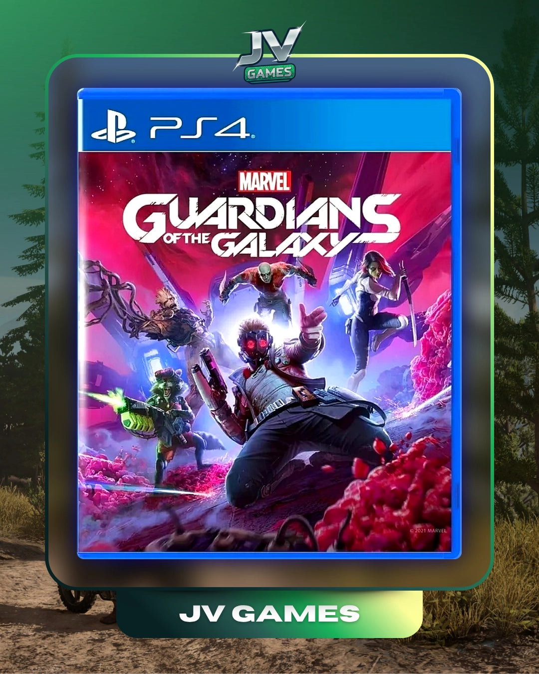 GUARDIÕES DA GALÁXIA DA MARVEL PARA PS4