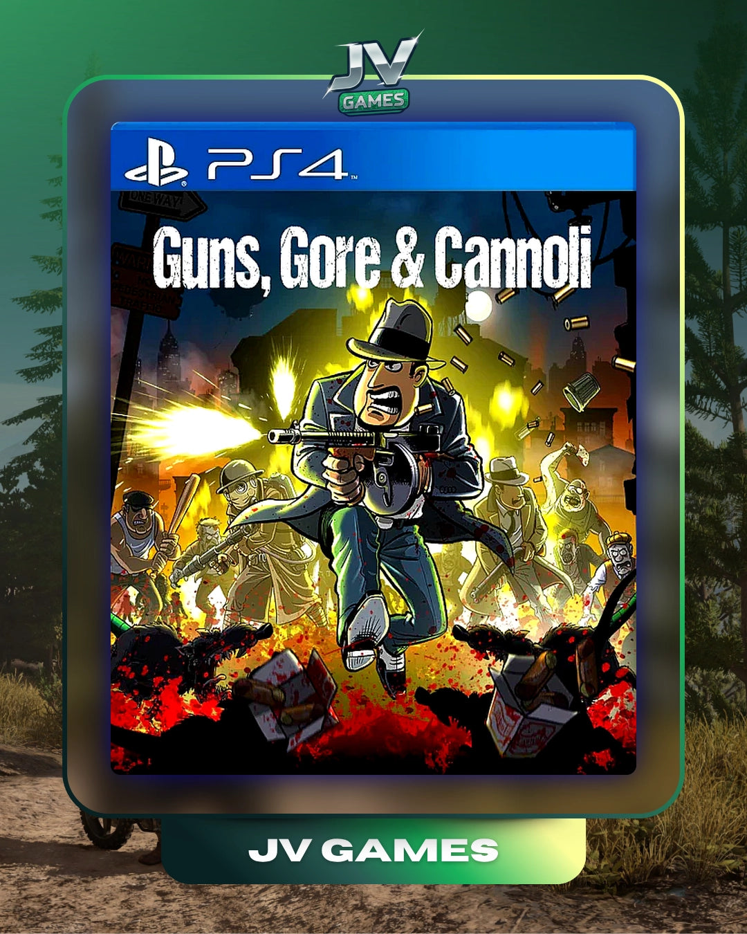 GUNS, GORE AND CANNOLI PARA PS4