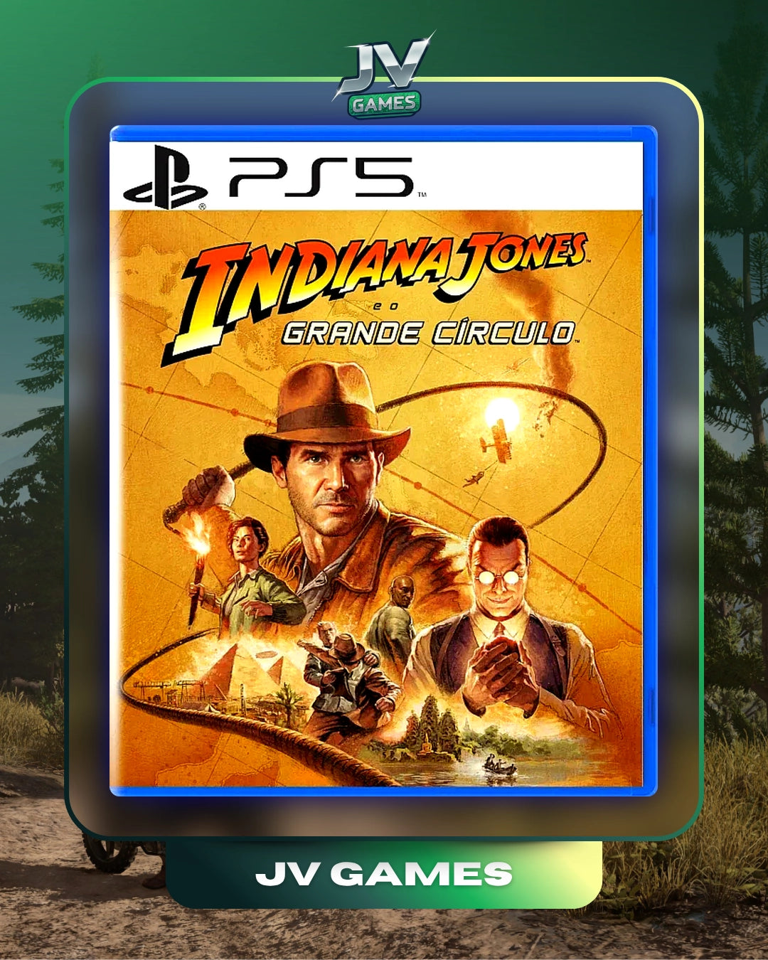 INDIANA JONES E O GRANDE CÍRCULO PARA PS5