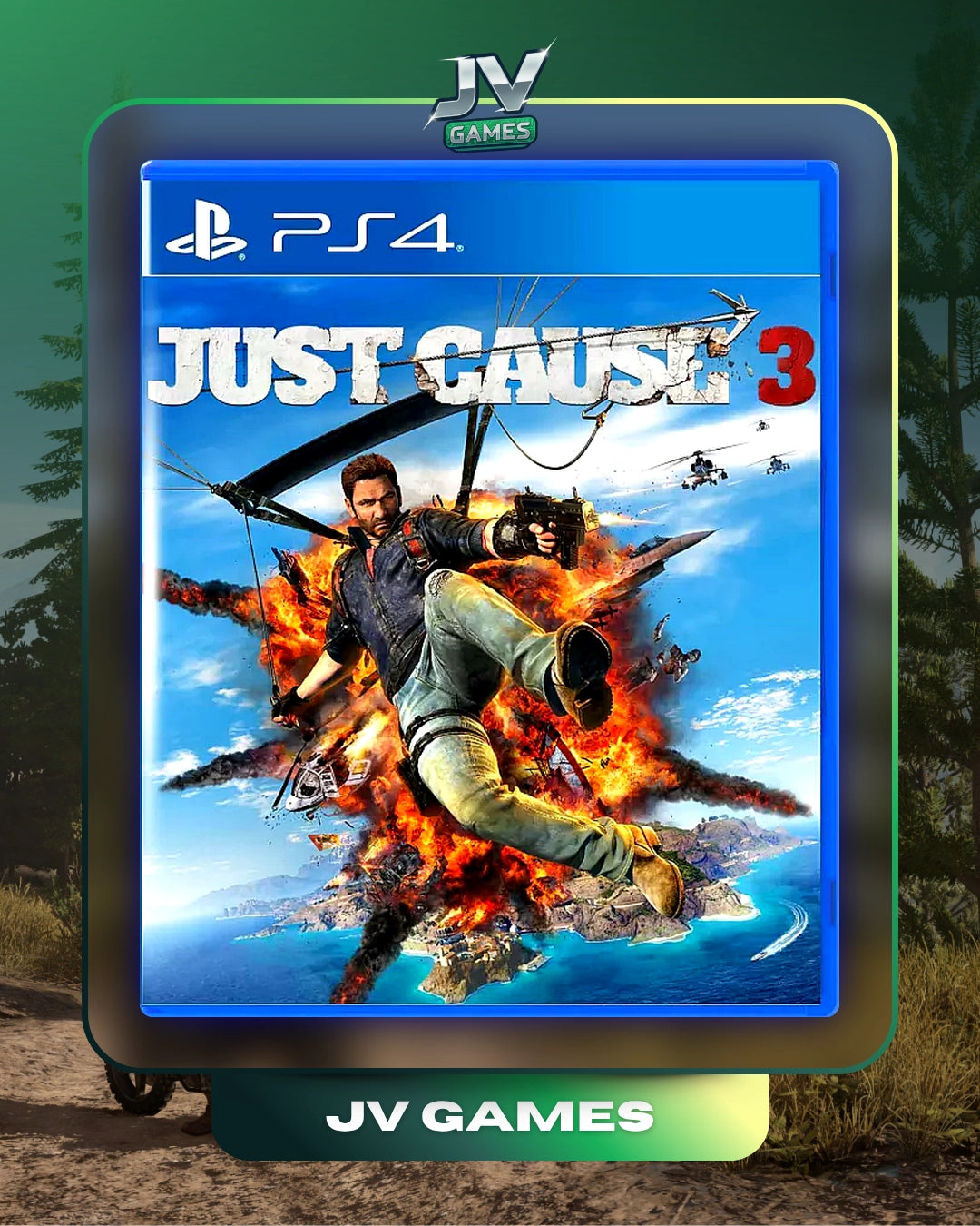 JUST CAUSE 3 PARA PS4