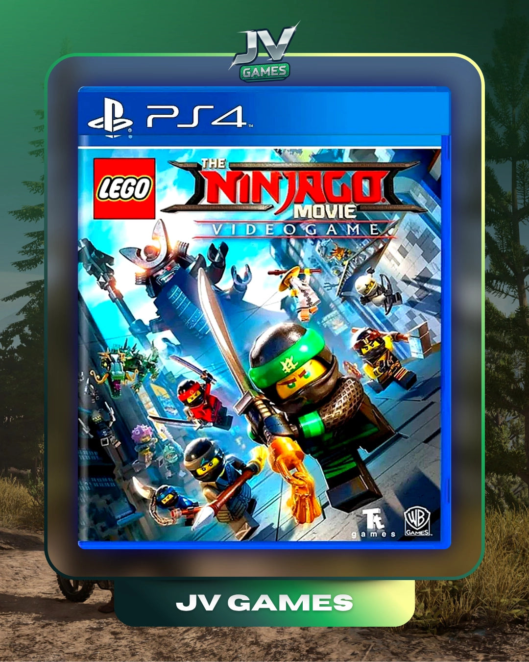 LEGO NINJAGO O FILME: VIDEO GAME PARA PS4