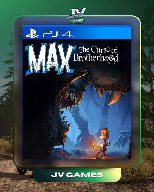 MAX: THE CURSE OF BROTHERHOOD PARA PS4