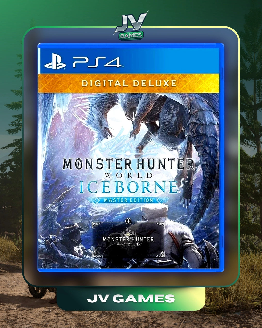 MONSTER HUNTER WORLD: ICEBORNE MASTER EDITION DIGITAL DELUXE PARA PS4