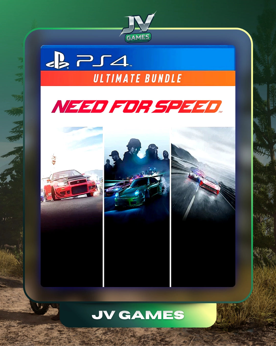 NEED FOR SPEED CONJUNTO ULTIMATE PARA PS4