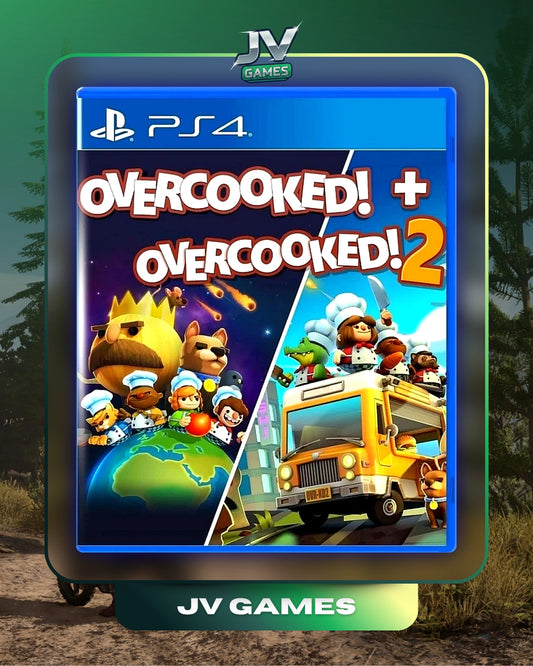 OVERCOOKED! + OVERCOOKED! 2 PARA PS4