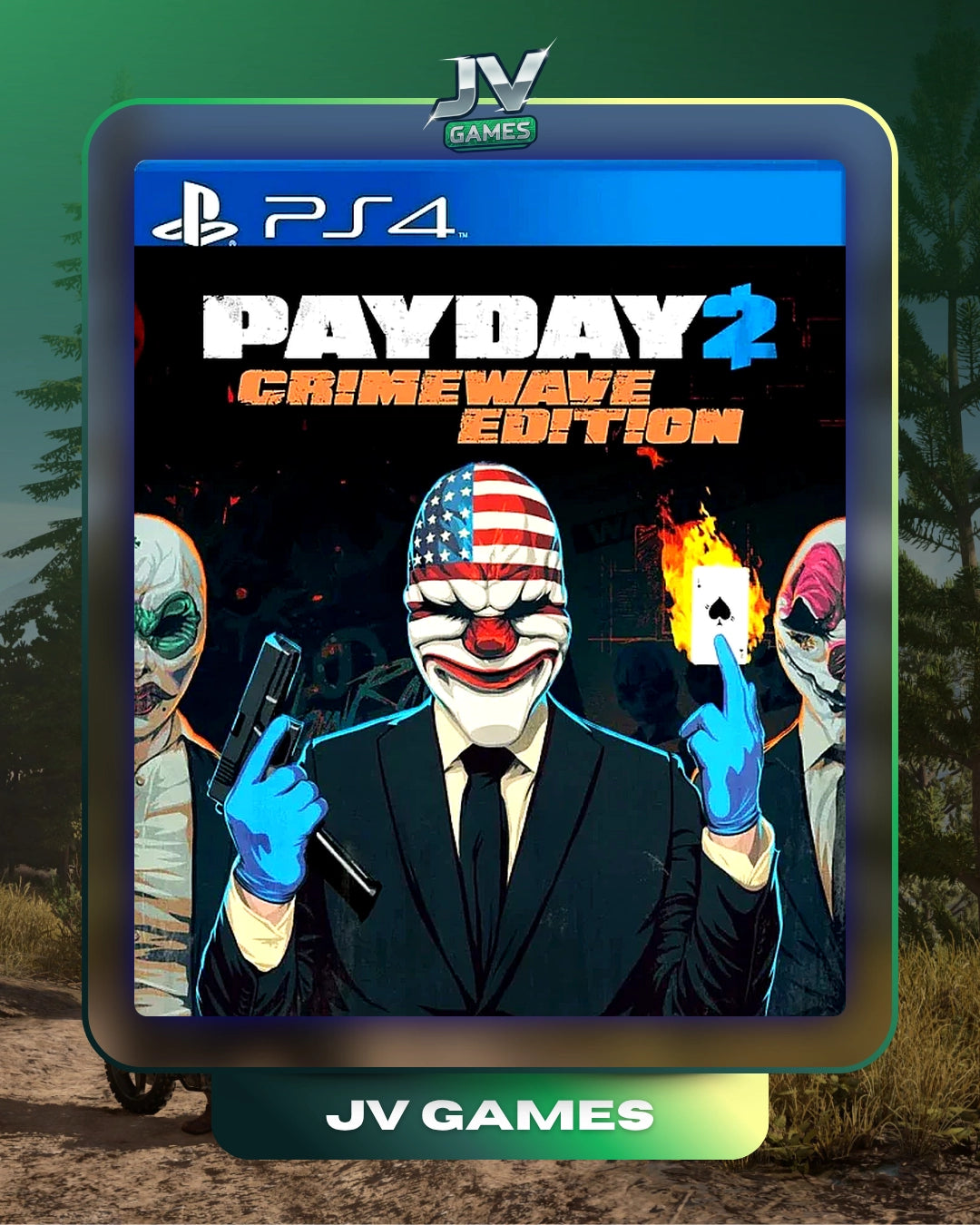 PAYDAY 2: EDIÇÃO CRIMEWAVE PARA PS4