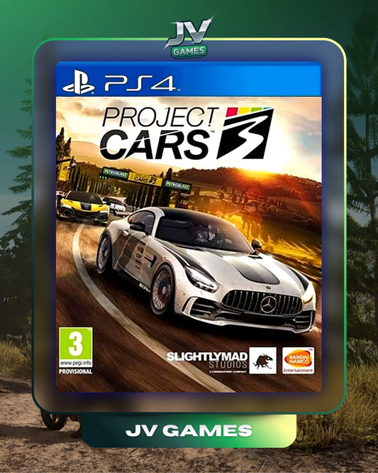 PROJECT CARS 3 PARA PS4