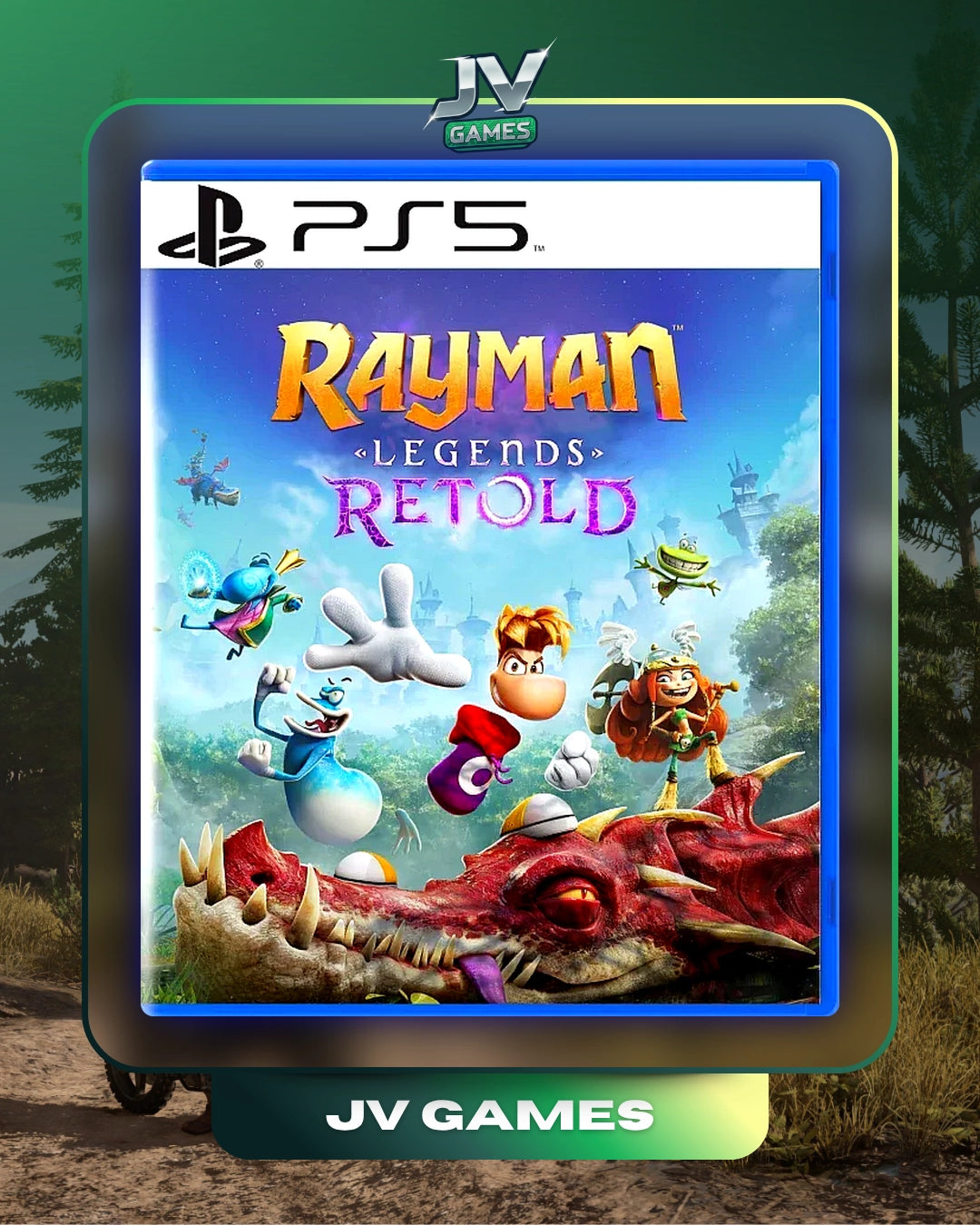 RAYMAN LEGENDS RETOLD PARA PS5