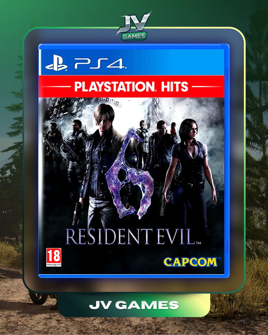 RESIDENT EVIL 6 PARA PS4