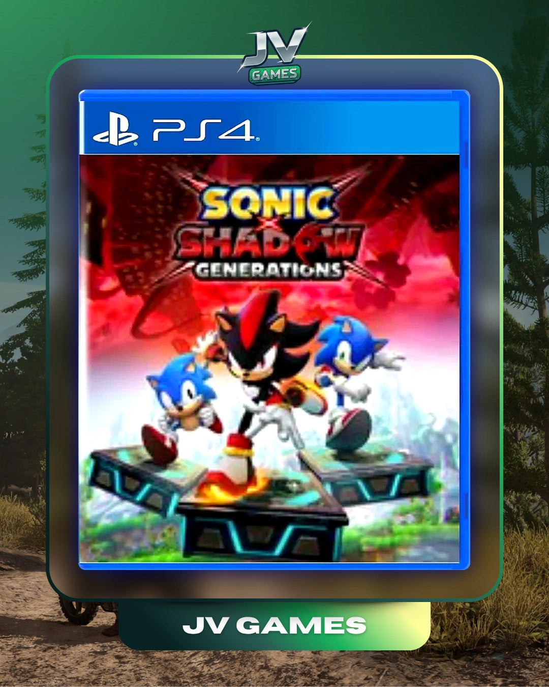 SONIC X SHADOW GENERATIONS PARA PS4