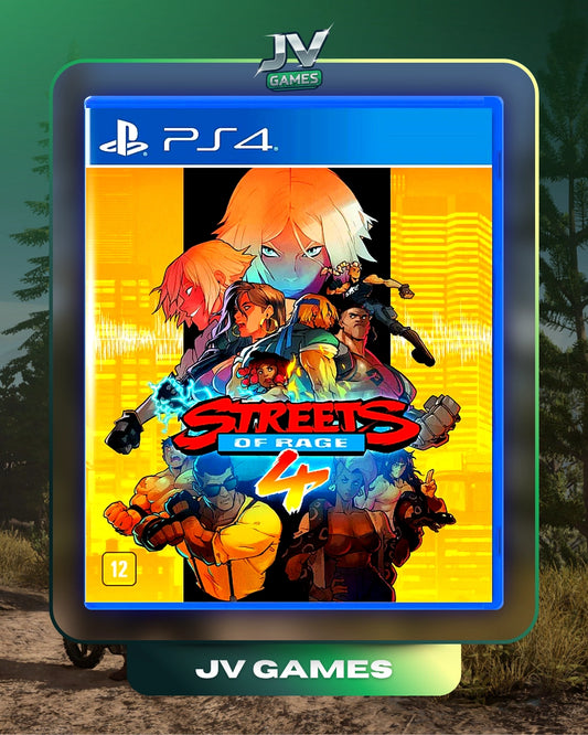 STREETS OF RAGE 4 PARA PS4