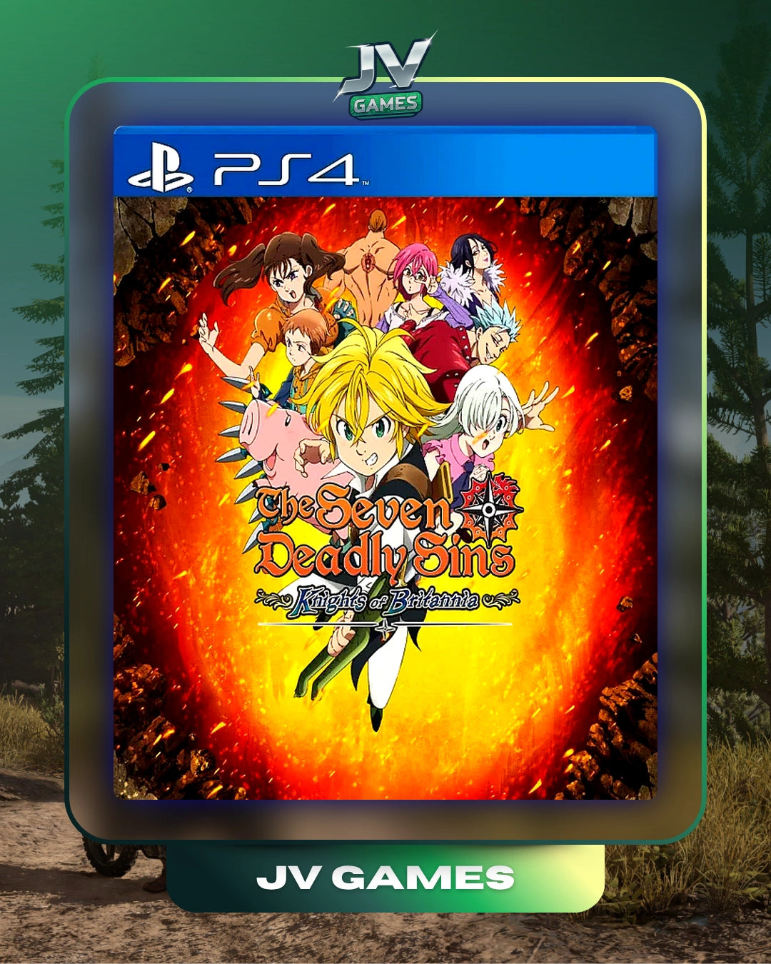 THE SEVEN DEADLY SINS: KNIGHTS OF BRITANNIA PARA PS4