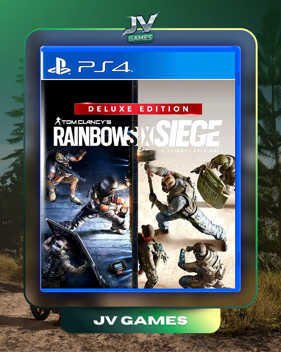 TOM CLANCYS RAINBOW SIX SIEGE DELUXE EDITION PARA PS4