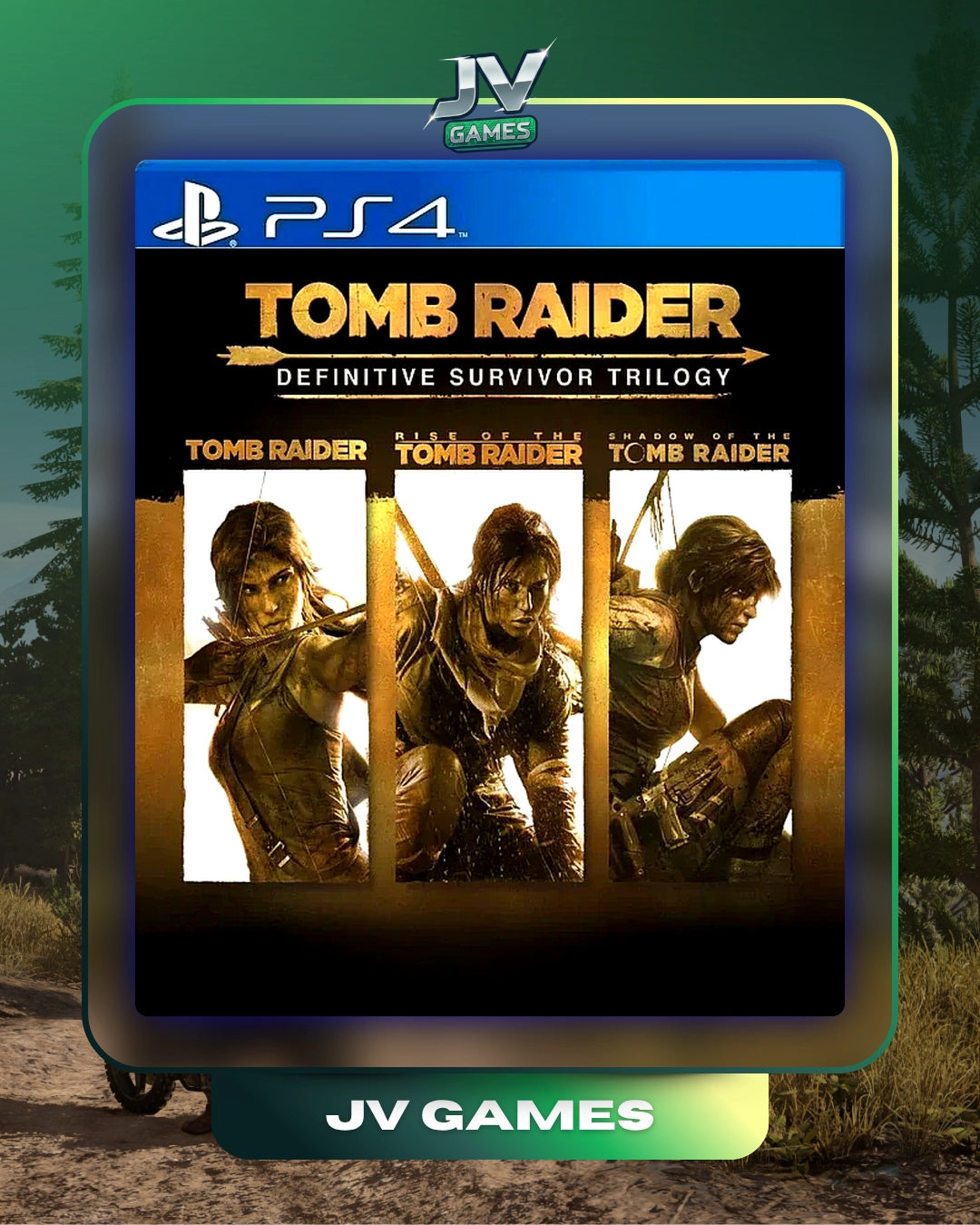 TOMB RAIDER DEFINITIVE SURVIVOR TRILOGY PARA PS4